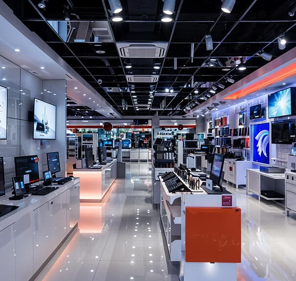 Majestic Computers store in Abu Dhabi