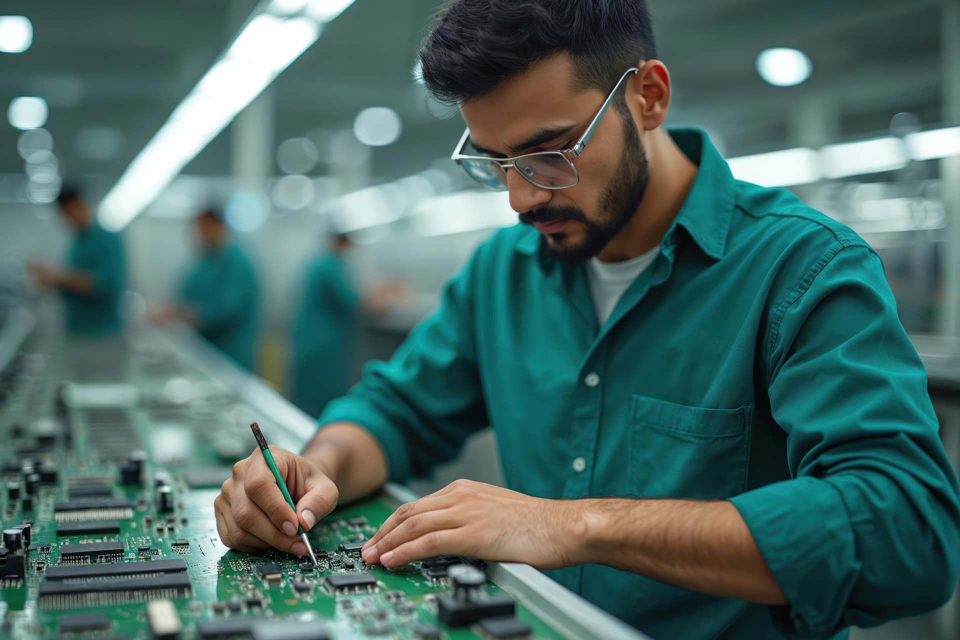 Majestic Computers specialists at work